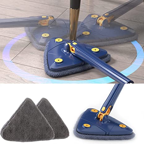 360° Rotatable Adjustable Triangular Cleaning Mop