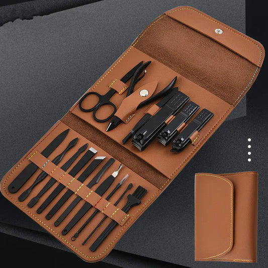 16-in-1 Manicure Set with Nail Clippers